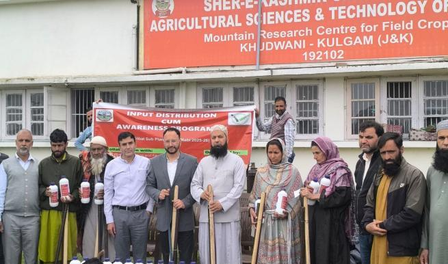 SKUAST-K holds awareness program on best practices for wheat production