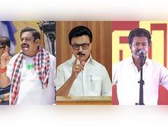 Tamil Nadu polls: Power test for DMK, revival push for AIADMK, debut challenge for TVK