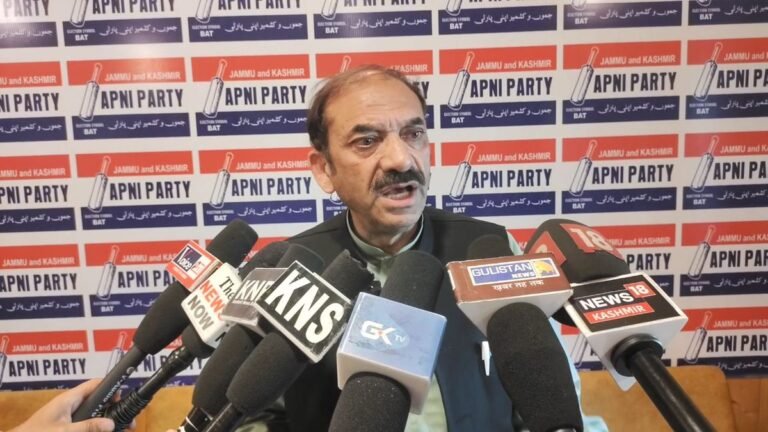 Apni Party hits out at PDP over RTI disclosure on Rajya Sabha voting