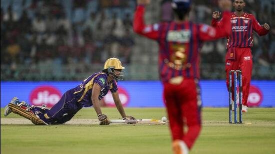 Raghuvanshi, KKR fume after rare obstruction dismissal