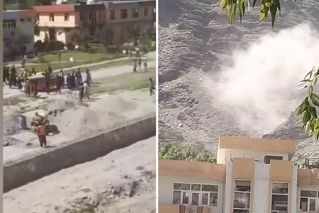 Pakistan has started shelling Afghanistan with artillery fire.