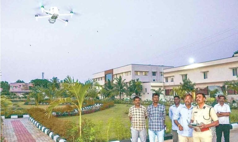 Latest drones give Tirupati Police an edge in crime control