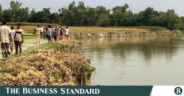 Kurigram residents face fresh displacement as Teesta devours land