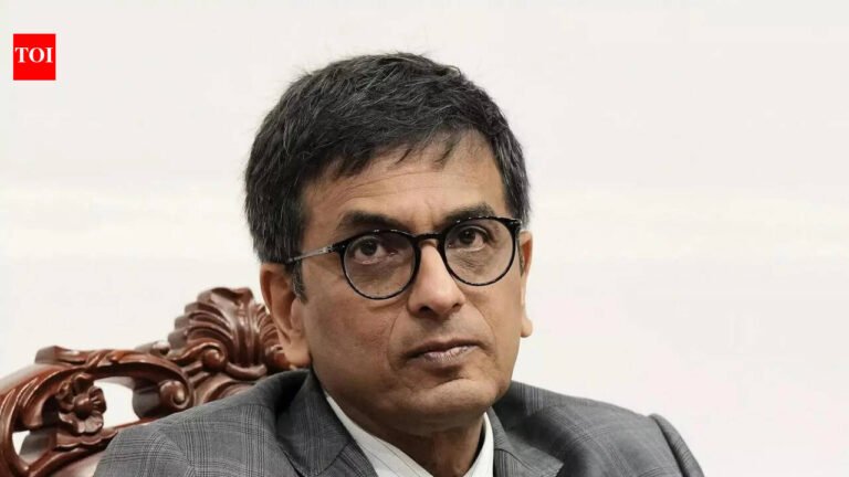 DY Chandrachud to mediate in Kapurs’ dispute | India News – The Times of India