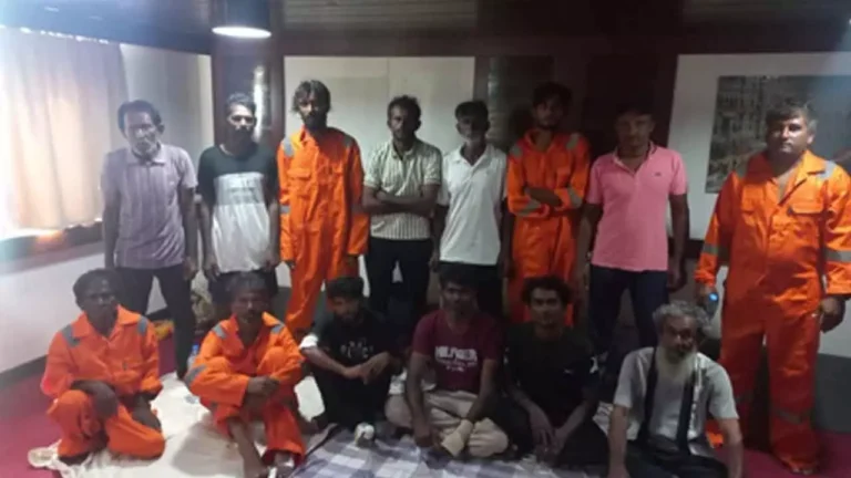 All 14 Indian crew members rescued after vessel suffers engine failure off Oman coast