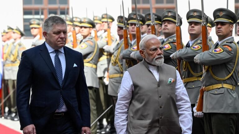 PM Modi in Slovakia, discuss bilateral cooperation with Robert Fico