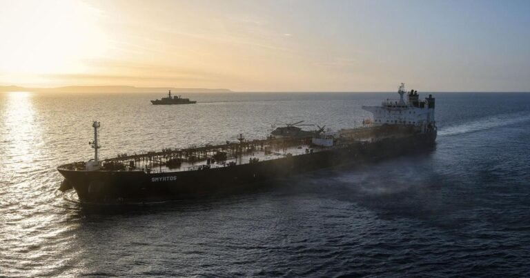 Captain of Russian shadow fleet vessel charged with contravening sanctions