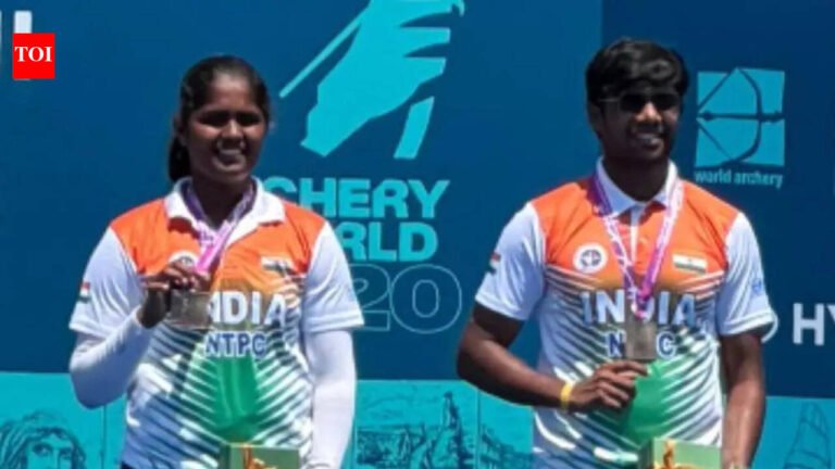 Amravati’s Kumkum delivers as Olympian Dhiraj bags double gold