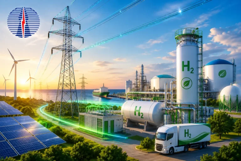 Power Grid Wins Kakinada Green Hydrogen Project | Fuel Cells Works